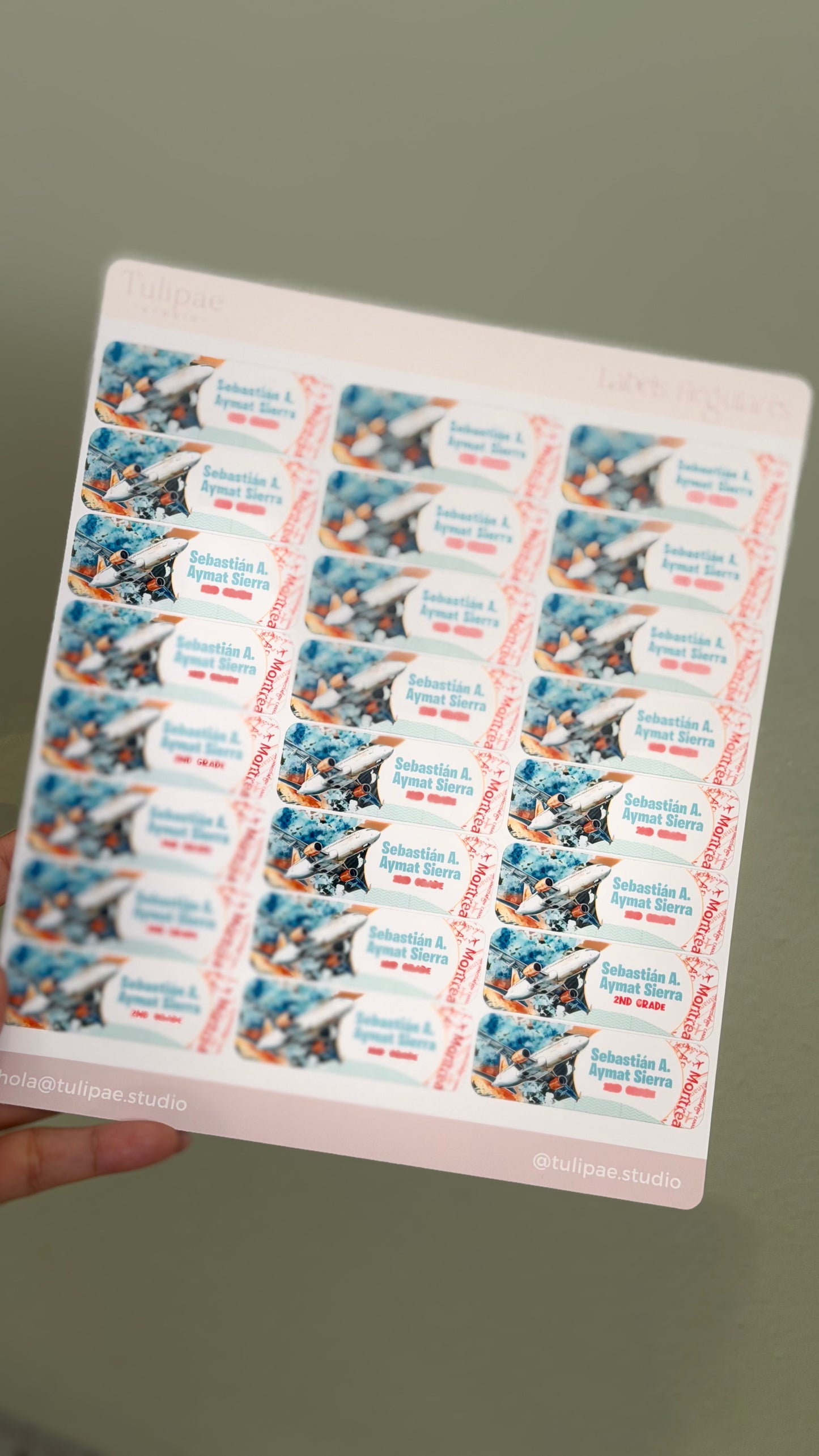 Labels Regulares