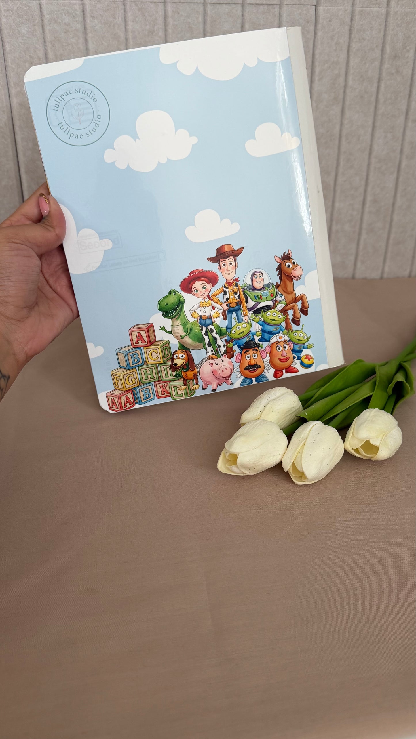 Forros de libretas (ambos lados)